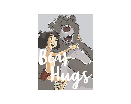 Poster Bear Hug 50x70 cm