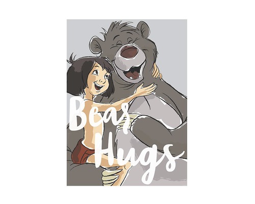 Poster Bear Hug 30x40 cm