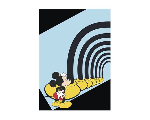 Poster Mickey Mouse Foot Tunnel 30x40 cm