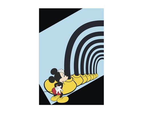 Poster Mickey Mouse Foot Tunnel 50x70 cm