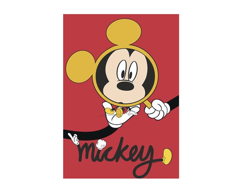 Poster Mickey Mouse Magnifying Glass 30x40 cm