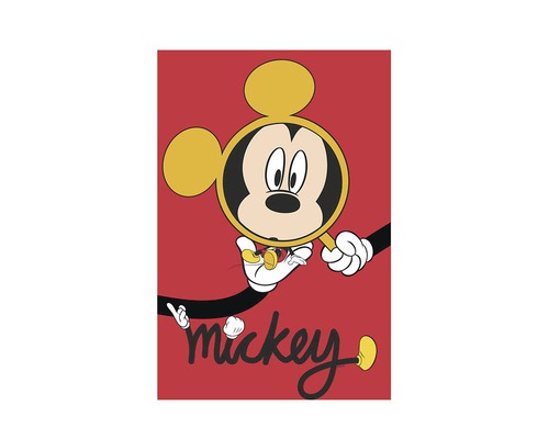 Poster Mickey Mouse Magnifying Glass 40x50 cm