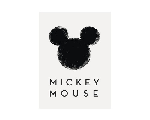 Poster Mickey Mouse Silhouette 40x50 cm