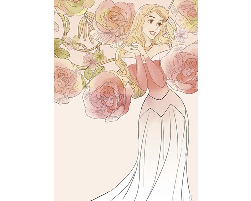 Poster Sleeping Beauty Roses 50x70 cm