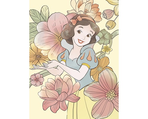 Poster Snow White Flowers 30x40 cm