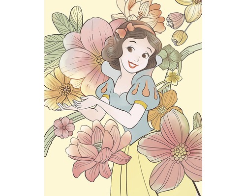 Poster Snow White Flowers 40x50 cm