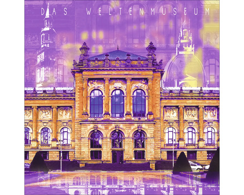 Glasbild Hannover VI 20x20 cm
