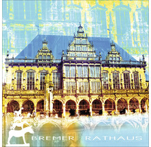 Bremer Rathaus Fassade mit Bremer Stadtmusikanten