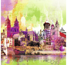 Glasbild Magdeburg X 20x20 cm-thumb-0 Glasbild Magdeburg X 20x20 cm-thumb-0