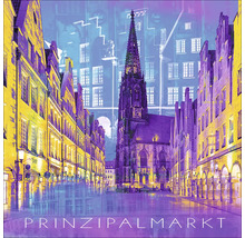 Illustration des Prinzipalmarktes mit Dom in Münster
