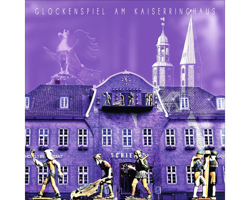 Glasbild Goslar IX 20x20 cm-0
