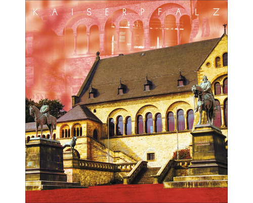 Glasbild Goslar X 20x20 cm