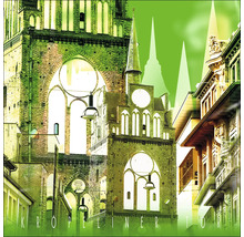 Kröpeliner Tor Collage mit verschiedenen architektonischen Details