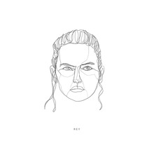 Poster SW Classic Force Faces Rey 50x70 cm
