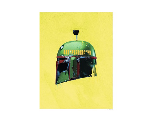 Poster SW Classic Helmets Boba Fett 40x50 cm