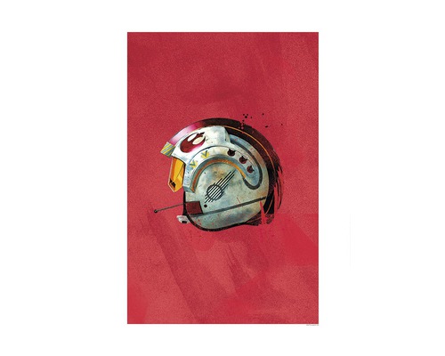 Poster SW Classic Helmets Rebel Pilot 50x70 cm