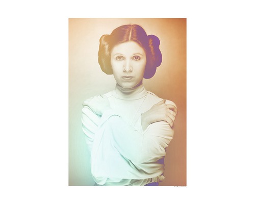 Poster SW Classic Icons Color Leia 30x40 cm