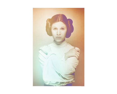 Poster SW Classic Icons Color Leia 50x70 cm