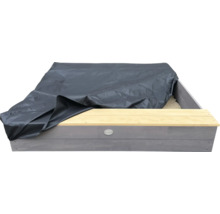 Sandkasten aus Holz mit Abdeckung