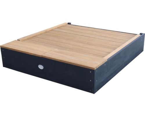 Hochbeet aus Holz mit rechteckiger Form
