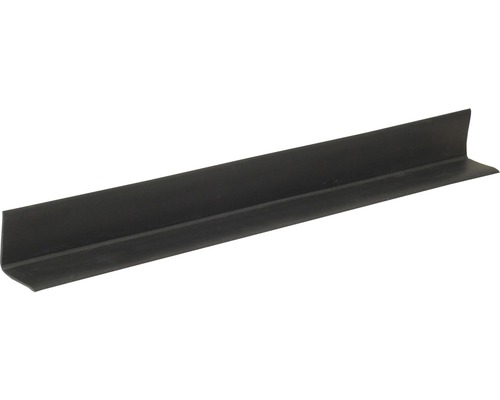 Sockelleiste KU007 schwarz 18,5 x 18,5 x 5000 mm Winkelprofil aus Kunststoff