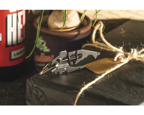 Fischförmiges Multifunktionswerkzeug mit 18 Funktionen