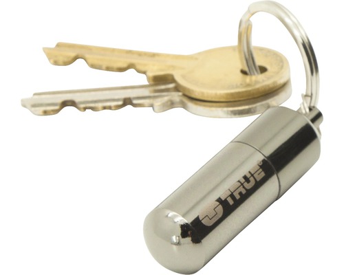 Schlüsselanhänger mit Behälter und Schlüsseln