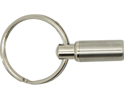 Schlüsselanhänger mit silberfarbenem Ring
