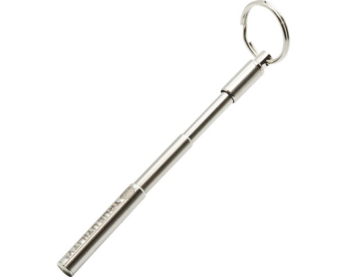 Teleskopischer Strohhalm mit Schlüsselring aus Metall