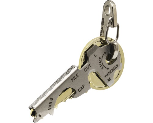 Schlüsselanhänger mit Werkzeugfunktion