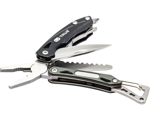 Multifunktionswerkzeug mit Zange, Messer und Säge