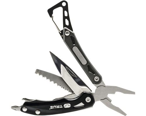 Multifunktionswerkzeug mit Zange, Messer und Säge