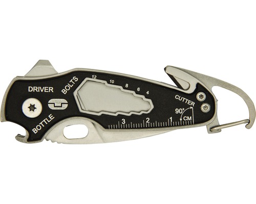 Multitool mit Schraubendreher, Bolzenschneider, Flaschenöffner und Lineal