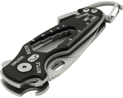 Multifunktionswerkzeug mit Schraubendreher, Bolzenschneider und Flaschenöffner