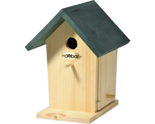 Nistkasten dobar Holz 17x18x24 cm grün natur Nistkasten dobar Holz 17x18x24 cm grün natur