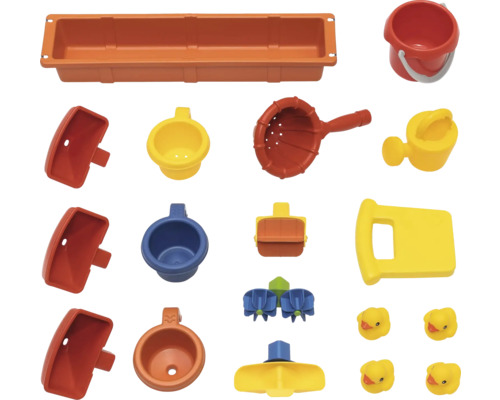 Verschiedenes Badespielzeug aus Kunststoff