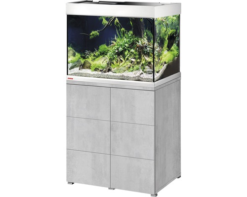 Aquariumkombination EHEIM proximaTEC 175 inkl. Filter, LED-Beleuchtung, Heizer, Unterschrank urban