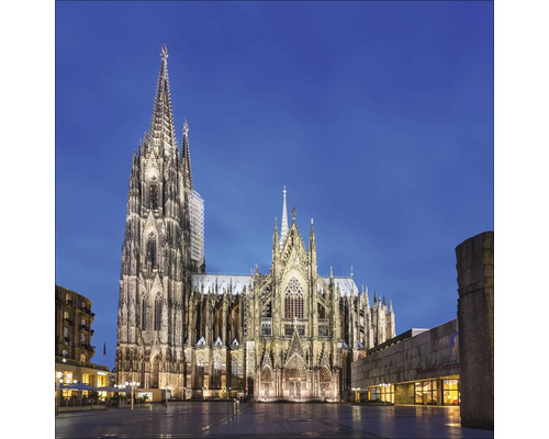 Glasbild Köln XX 20x20 cm-0