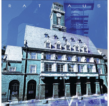 Ansicht des Rathauses mit Turm