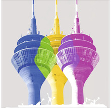 Glasbild Düsseldorf XVIII 20x20 cm-thumb-0 Glasbild Düsseldorf XVIII 20x20 cm-thumb-0