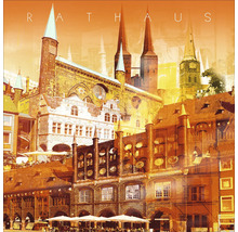 Glasbild Lübeck III 20x20 cm-thumb-0 Glasbild Lübeck III 20x20 cm-thumb-0