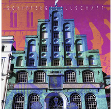 Schiffergesellschaft historisches Gebäude mit Fenstern