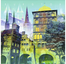 Glasbild Lübeck VIII 20x20 cm-thumb-0 Glasbild Lübeck VIII 20x20 cm-thumb-0