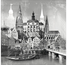 Glasbild Lüneburg XI 20x20 cm-thumb-0 Glasbild Lüneburg XI 20x20 cm-thumb-0