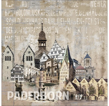 Dekoratives Bild mit Paderborn Motiven
