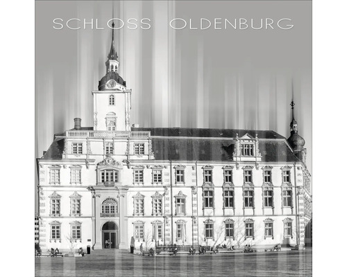Glasbild Oldenburg XIV 30x30 cm