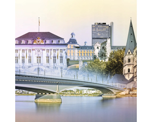 Glasbild Bonn III 30x30 cm