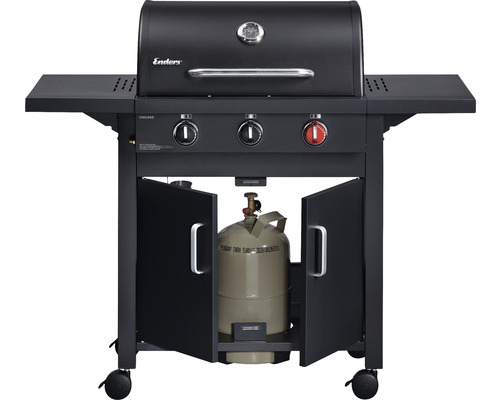 Enders Chicago Gasgrill mit Gasflasche