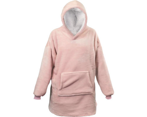 Oversized Hoodie old pink 87x70 cm