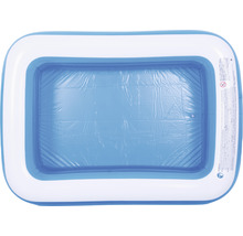 Aufstellpool Fast-Set-Pool Familypool PVC eckig 197x143x49 cm ohne Zubehör blau/weiss-thumb-9